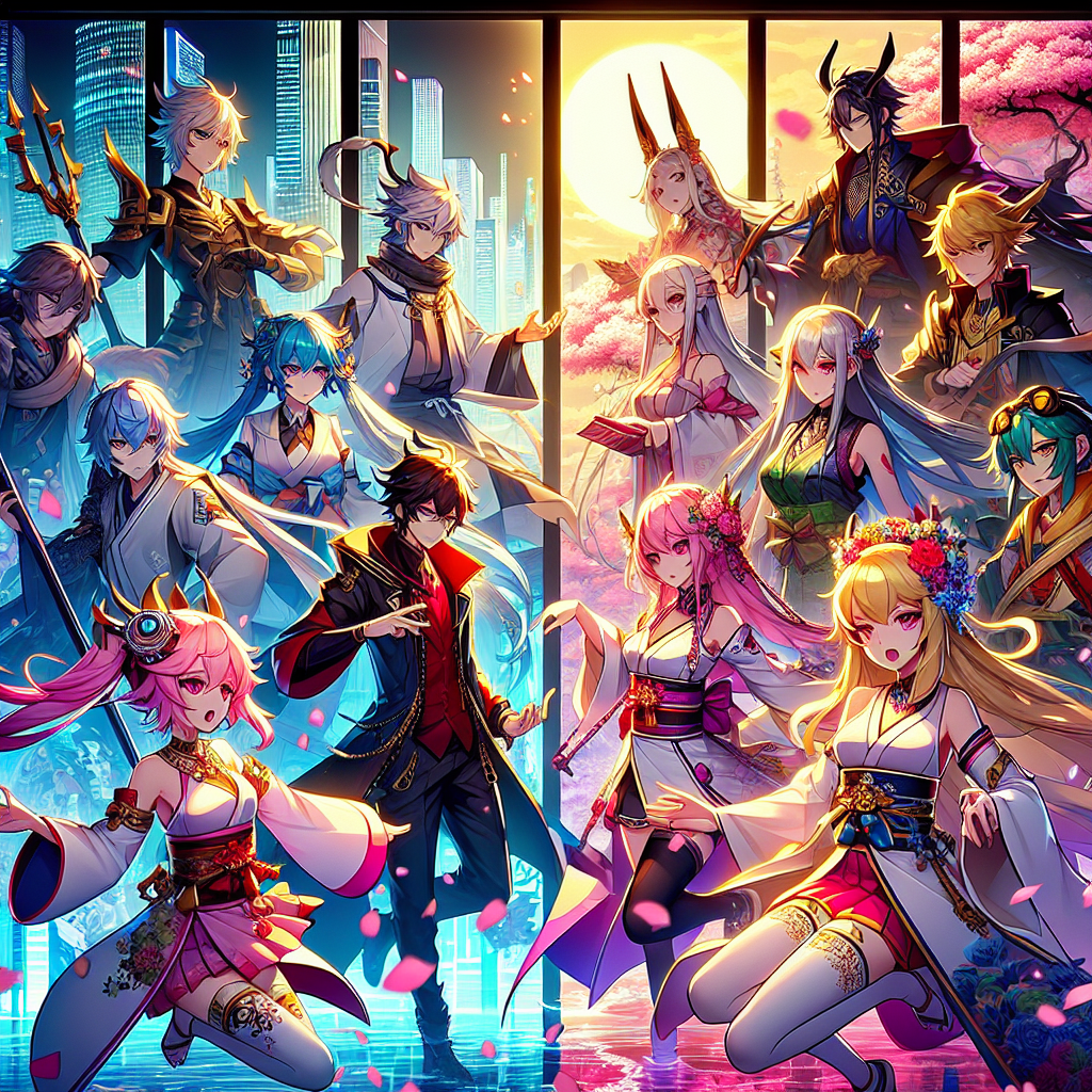Epic Crossover: Karakter Mobile Legends Dikonsep Ulang dalam Bentuk Anime